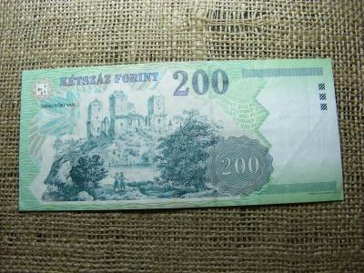 200 forintos bankjegy, 2001, FB sorozat