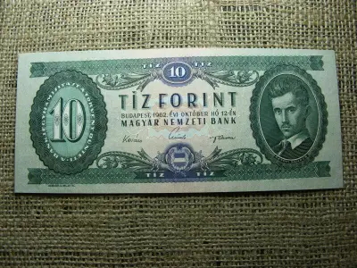 10 forintos bankjegy, 1962