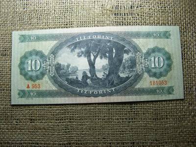 10 forintos bankjegy, 1962