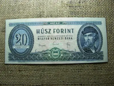 20 forintos bankjegy, 1965
