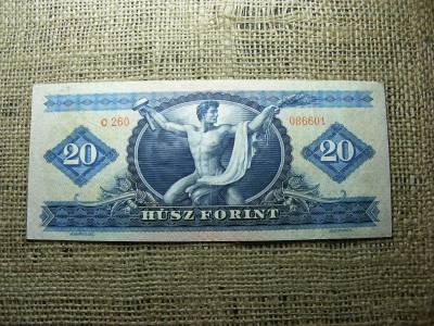 20 forintos bankjegy, 1965