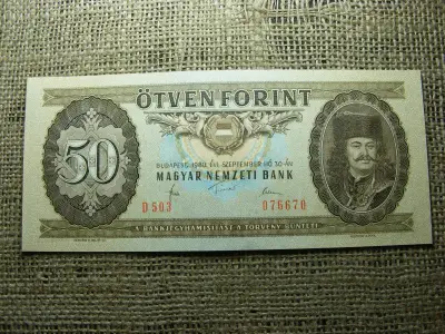 50 forintos bankjegy, 1980