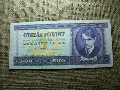 500 forintos bankjegy, 1990