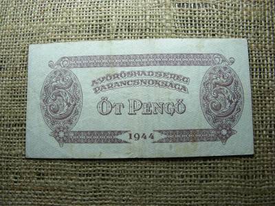 5 pengő, 1944, Vörös Hadsereg