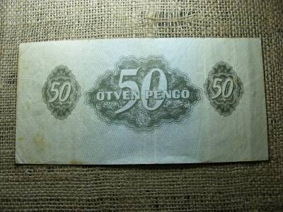 50 pengő, 1944, Vörös Hadsereg, nagy számok