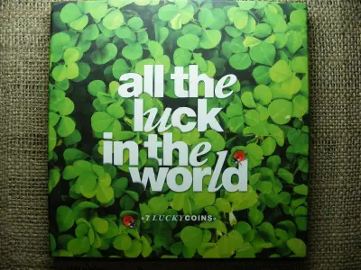 All the Luck in the World Érme, aranyozott, dísztokos szett
