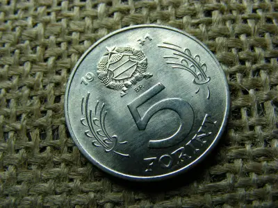 5 forintos érme, 1971