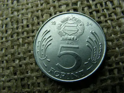 5 forintos érme, 1984