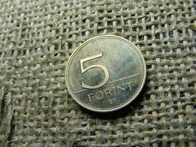 5 forintos érme, 2004, PP
