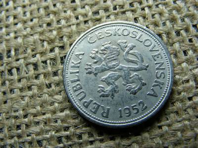 Csehszlovákia 5 korona, 1952, másolat