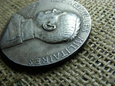 Harmadik Köztársasági Érem, Foch Marsall, 950/1000 Ezüst