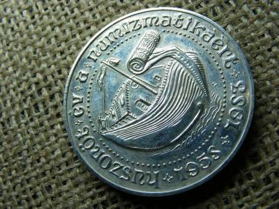 MÉE Szolnok 1983, 800/1000 ezüst érem