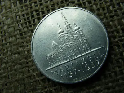 Ezüst 25 schilling, 1957, Ausztria
