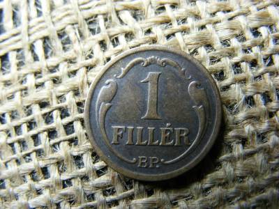 1 fillér, 1933, Magyarország
