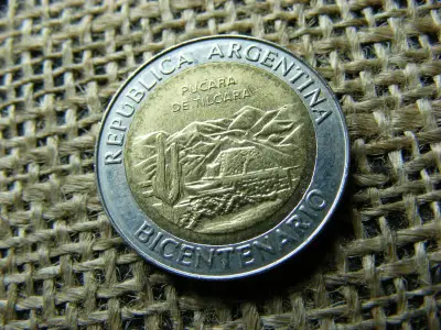 Argentína 1 peso, 2010