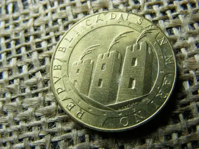 San Marino 200 lira, 1992, lire