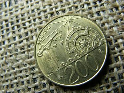 San Marino 200 lira, 1992, lire