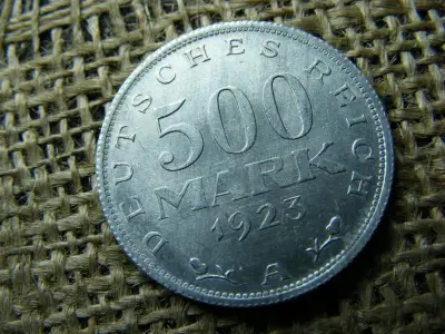 500 márka érme, 1923, Németország