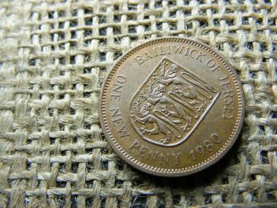 Jersey 1 penny, 1980, új penny