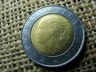 Olaszország 500 lira, 1997, Rendőrség