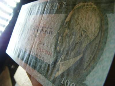 1000 forintos bankjegy, 1993 D, nagyon szép