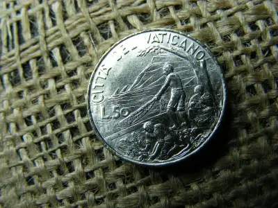 Vatikán 50 lire, 1999