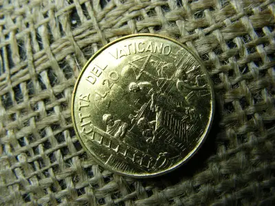 Vatikán 20 lire, 1999, lira