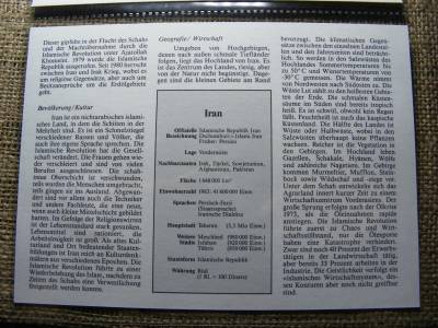 Irán 1 rial érme, 1987, ritkább érmés boríték