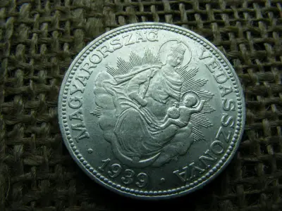 Ezüst 2 pengő, 1939