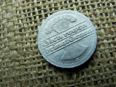 50 Pfennig érme, 1922, E jelzés