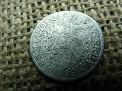 Ezüst 3 krajcár, 1696, Lipót