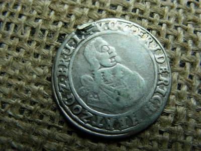 Braunschweig-Lüneburg-Celle 1/8 Tallér, 1648, LW Friedrich von Celle
