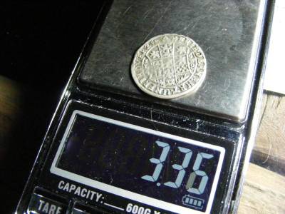 Braunschweig-Lüneburg-Celle 1/8 Tallér, 1648, LW Friedrich von Celle