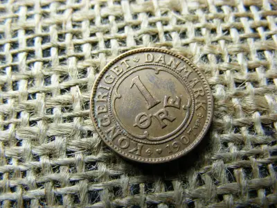1 Öre, 1907, Dánia