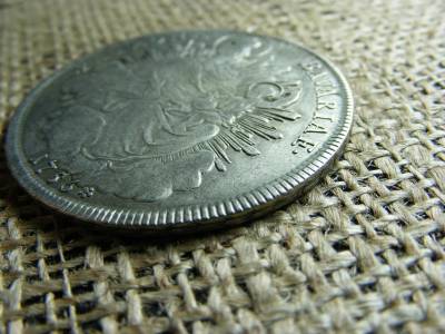 Bajor Ezüst Tallér, 1756, Nagyon Szép Állapot