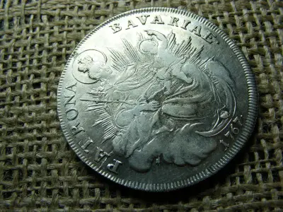 Bajor Ezüst Tallér, 1767, Ritka