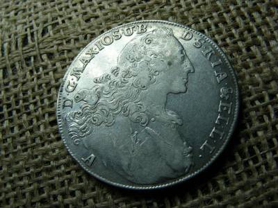 Bajor Ezüst Tallér, 1770, Nagyon Szép Állapot