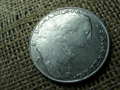 Bajor Ezüst Tallér, 1771