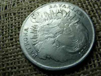 Bajor Ezüst Tallér, 1778, H ST