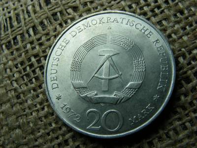 20 márka, 1972, Németország
