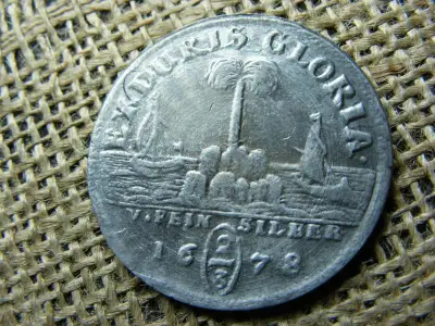 Brunswick-Lüneburg 2/3 Tallér, 1678, 1982 utánveret