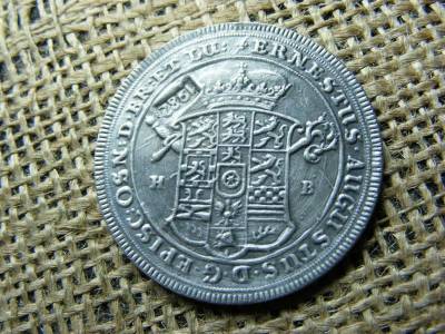 Brunswick-Lüneburg 2/3 tallér, 1730-1749, 1982 utánveret