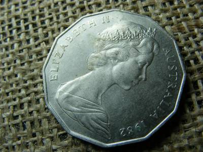 Ausztrália 50 centes érme, 1982