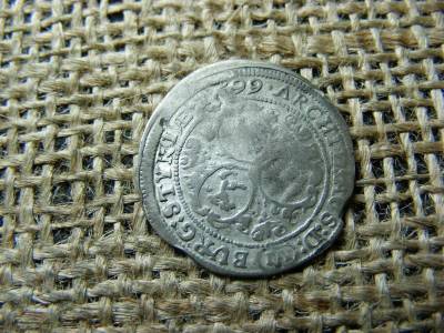 Lipót ezüst 3 krajcár, 1699, Graz