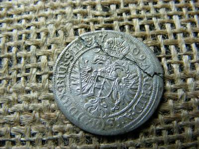 József, ezüst 3 krajcár, 1709 CB, Brieg