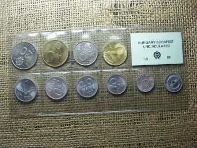 Fóliás forgalmi sor, 1988, forint és fillér