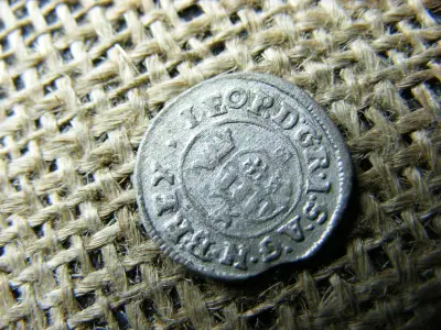 Lipót dénár, 1693, ezüst