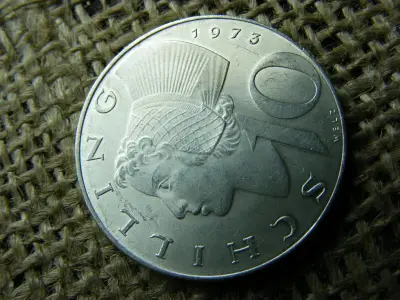 Ezüst 10 schilling, 1973