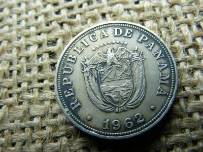 Panama 5 centesimos, 1962
