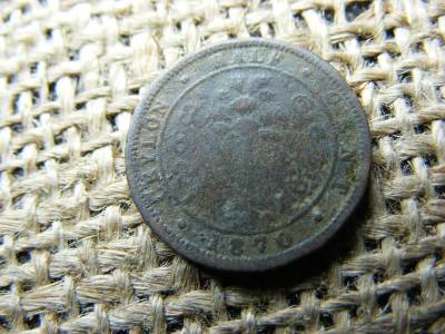 Sri Lanka fél cent, 1870